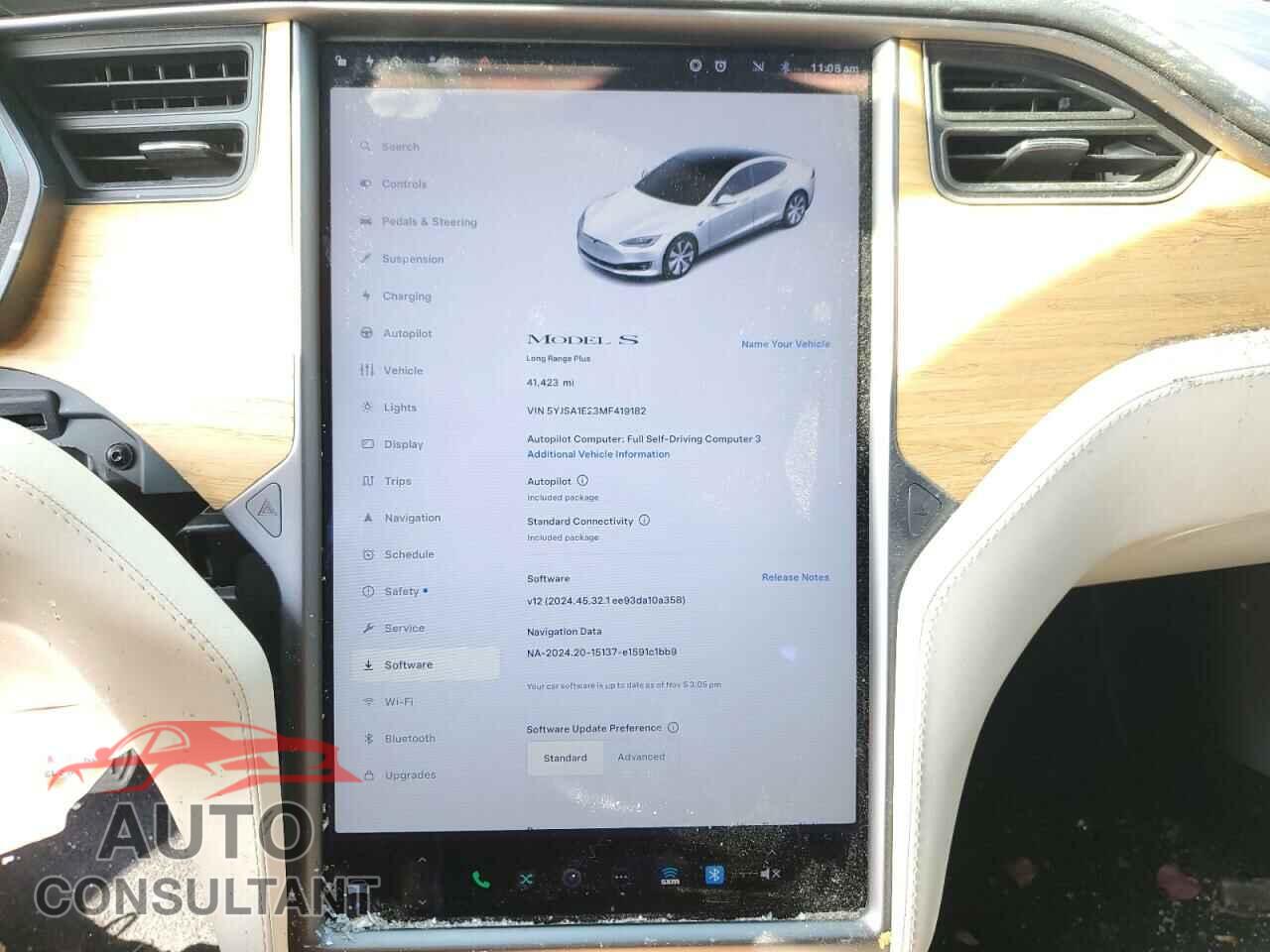 TESLA MODEL S 2021 - 5YJSA1E23MF419182