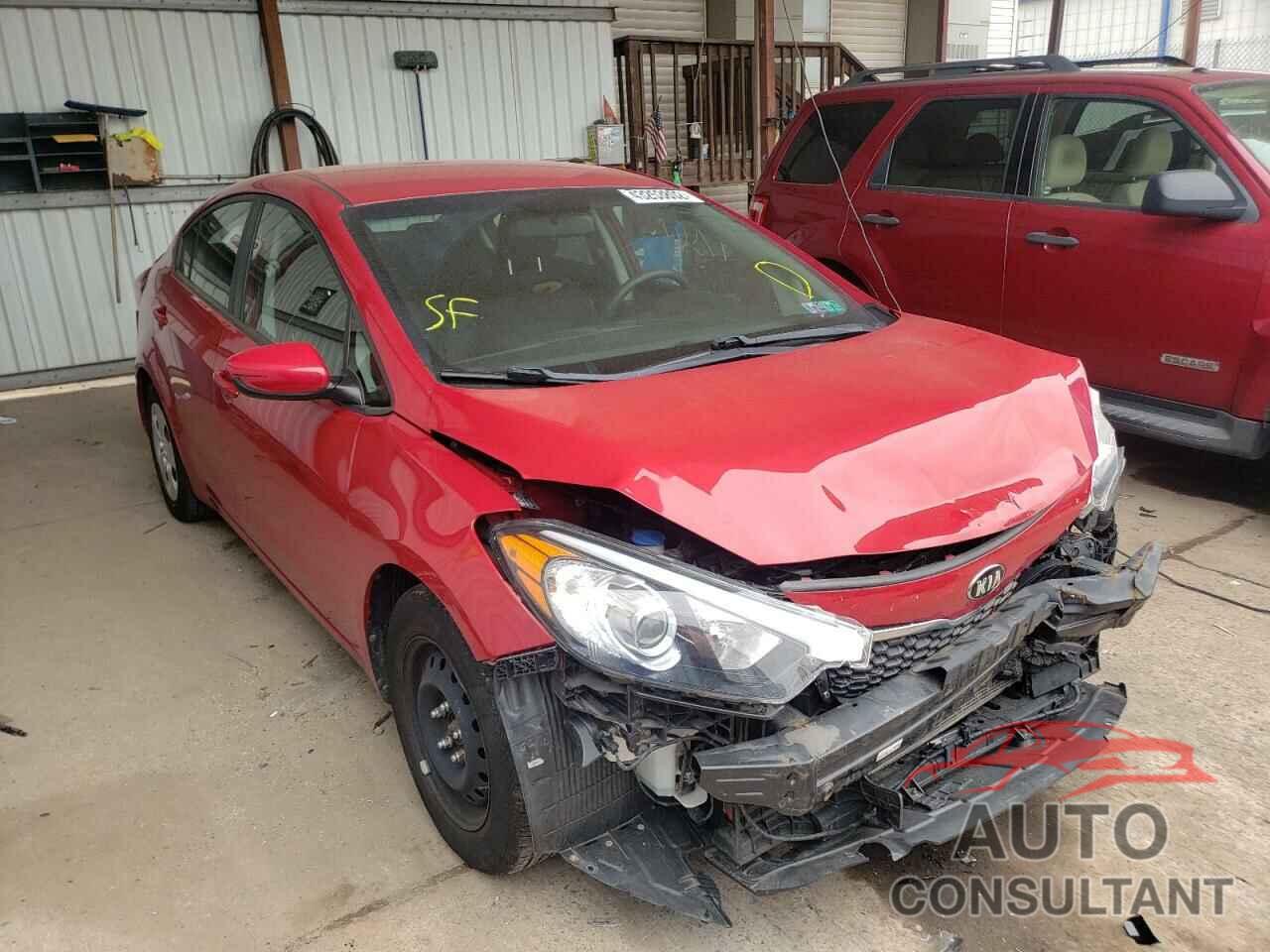 KIA FORTE 2016 - KNAFK4A60G5613325