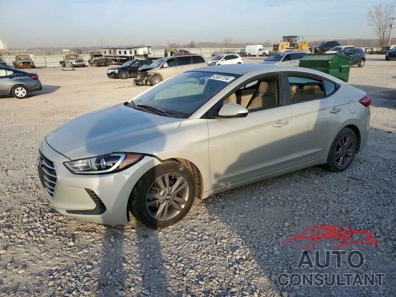 HYUNDAI ELANTRA 2017 - 5NPD84LF4HH122070