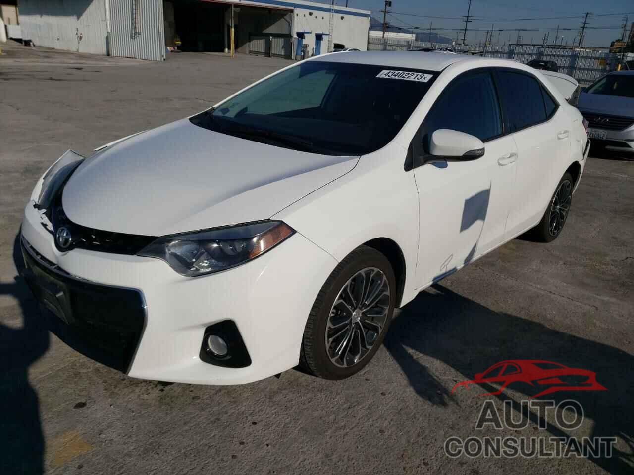 TOYOTA COROLLA 2016 - 5YFBURHE7GP425569