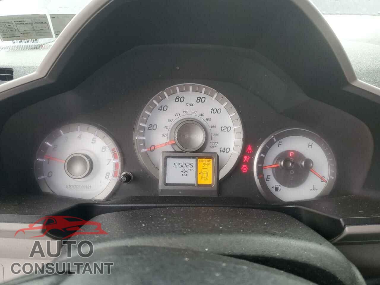 HONDA PILOT 2013 - 5FNYF4H5XDB037539