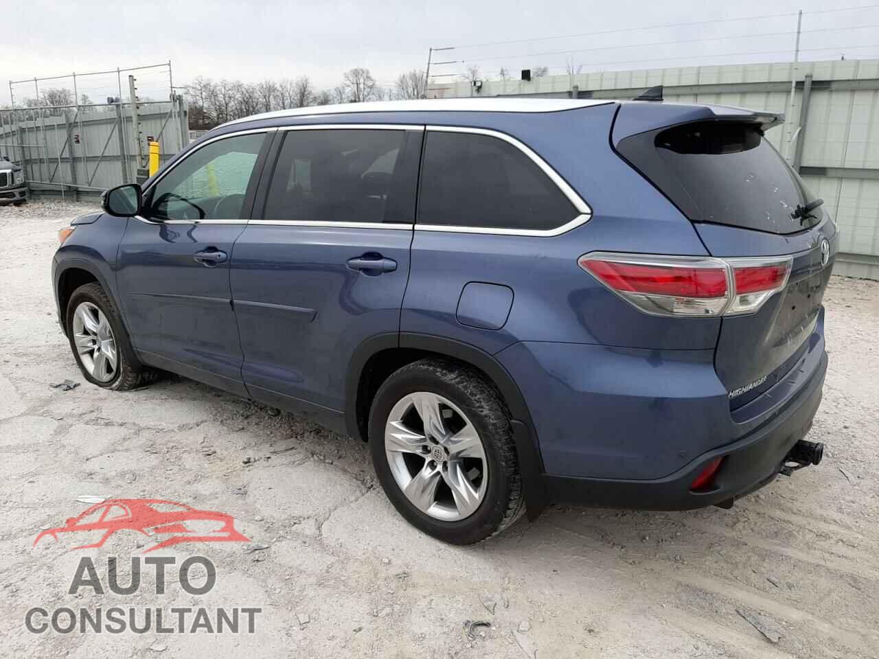 TOYOTA HIGHLANDER 2015 - 5TDDKRFH4FS199640
