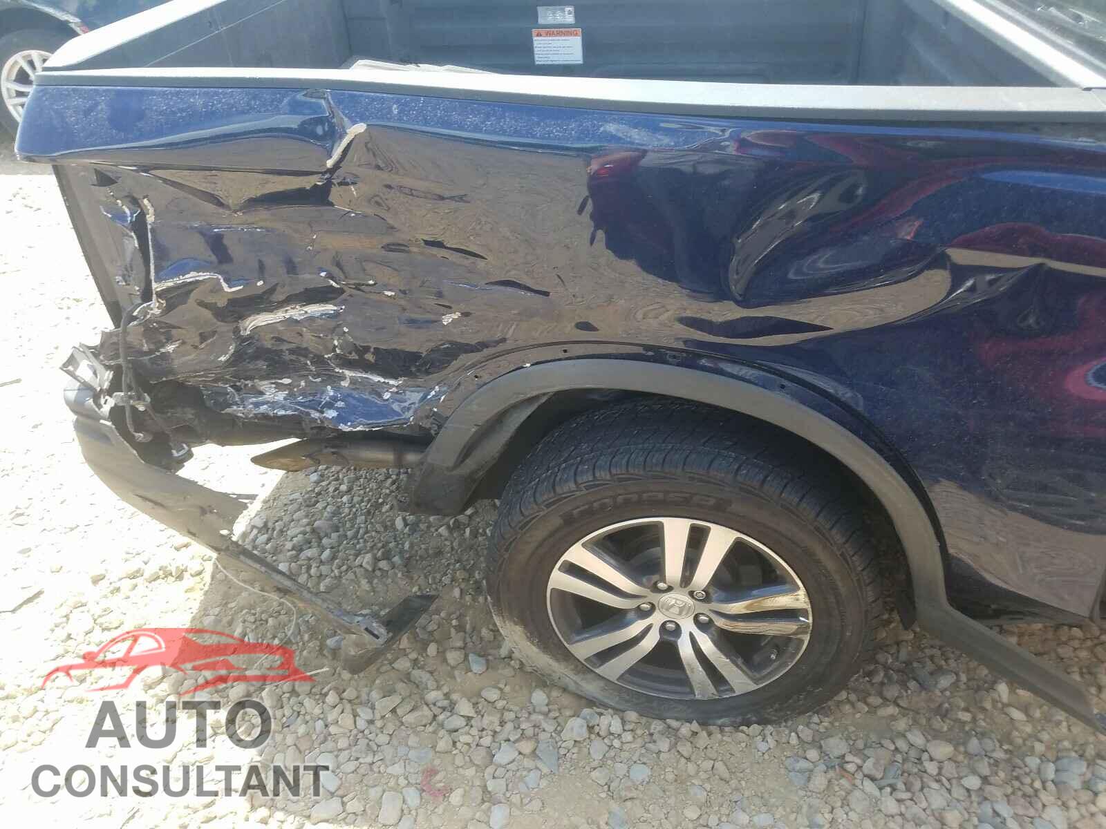 HONDA RIDGELINE 2017 - 5FPYK2F46HB008207