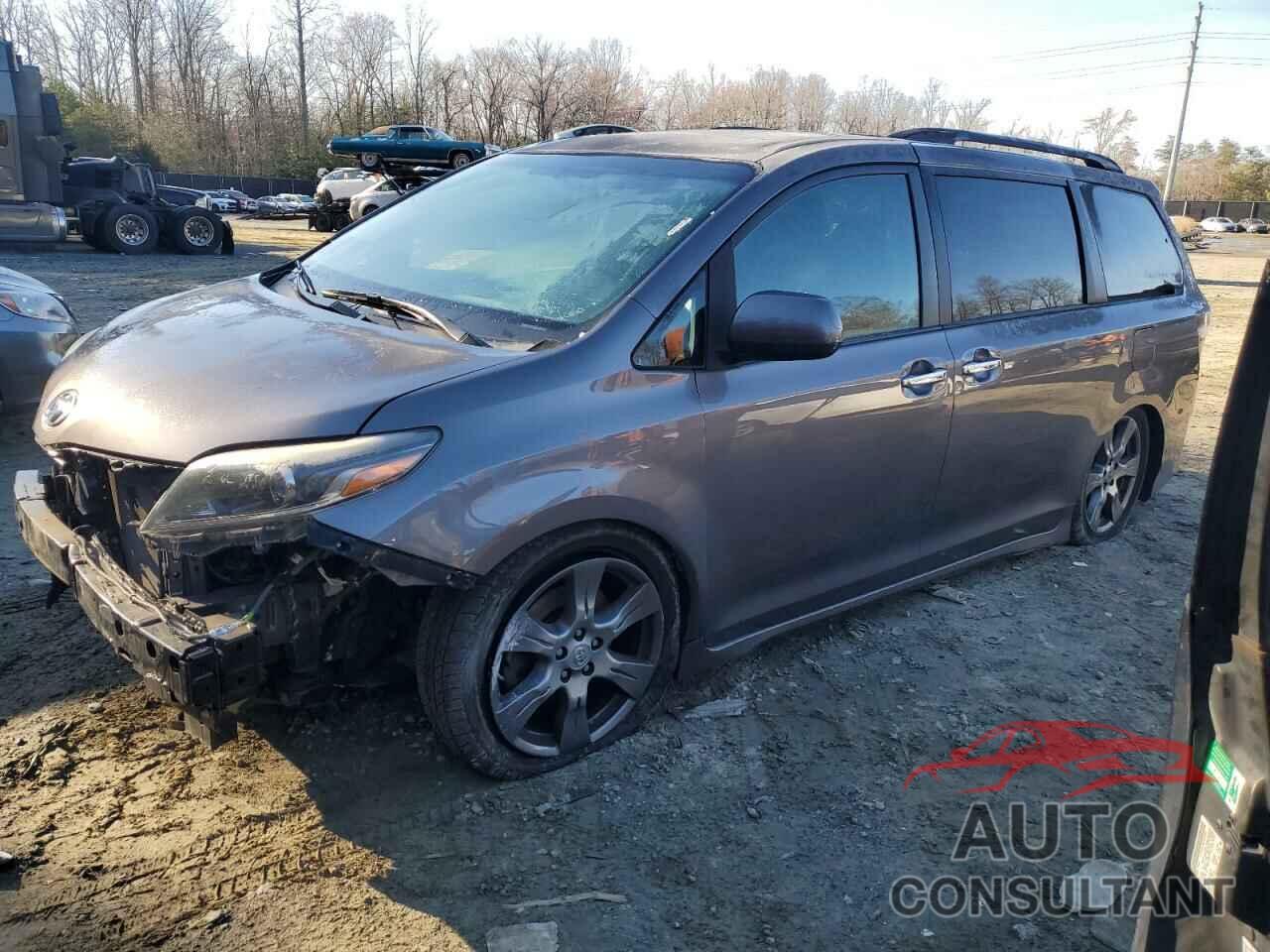 TOYOTA SIENNA 2017 - 5TDXZ3DC5HS831514