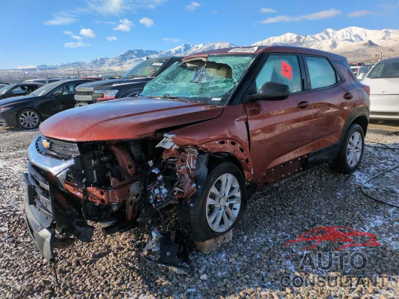 CHEVROLET TRAILBLZR 2021 - KL79MNSL7MB030295