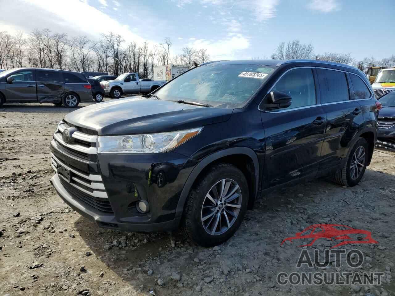 TOYOTA HIGHLANDER 2019 - 5TDJZRFH8KS565088