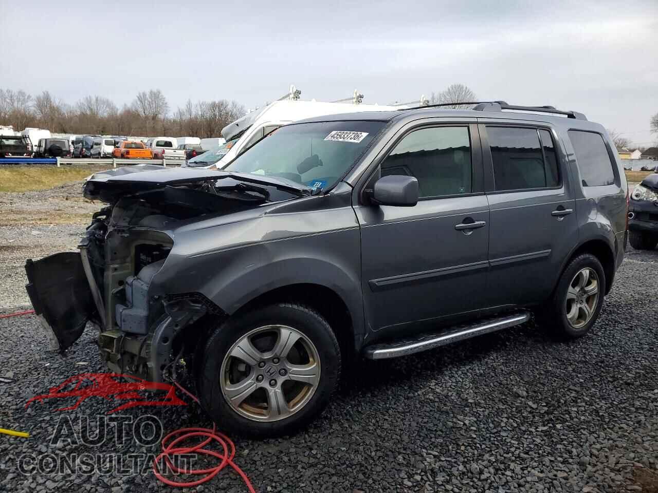 HONDA PILOT 2012 - 5FNYF4H67CB084535
