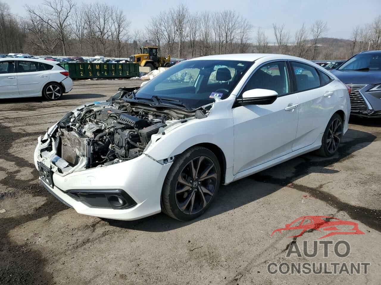 HONDA CIVIC 2019 - 2HGFC2F80KH545089