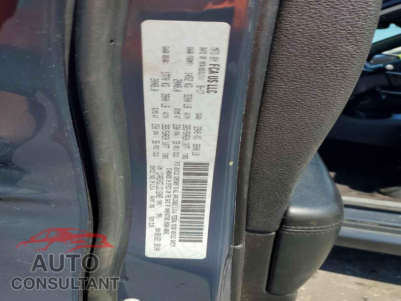 DODGE DURANGO 2018 - 1C4RDHDG1JC112002