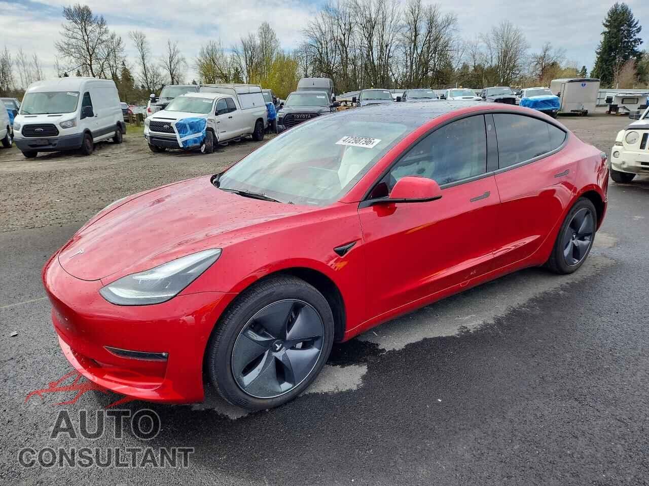 TESLA MODEL 3 2022 - 5YJ3E1EB5NF329526