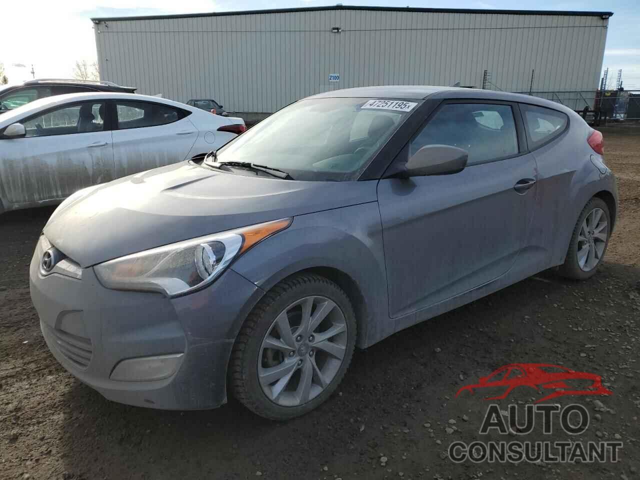HYUNDAI VELOSTER 2017 - KMHTC6AD9HU304419