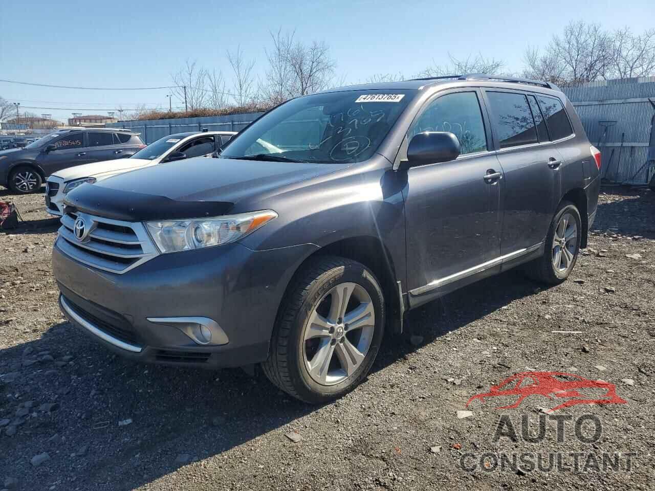 TOYOTA HIGHLANDER 2013 - 5TDBK3EH6DS219910