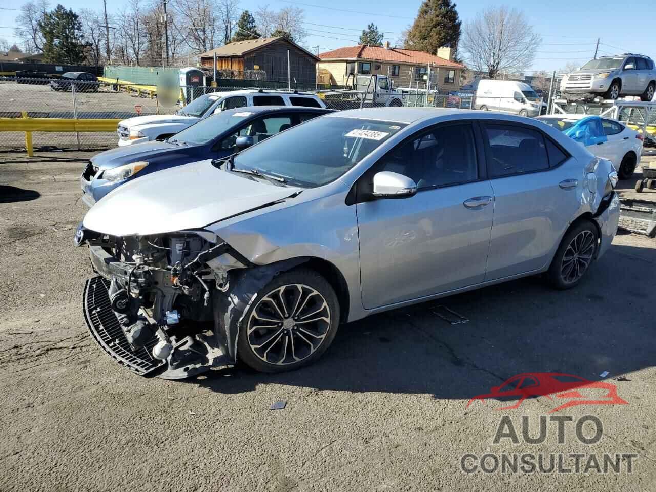 TOYOTA COROLLA 2016 - 5YFBURHE1GP388633