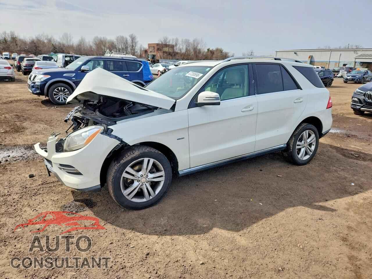 MERCEDES-BENZ M-CLASS 2012 - 4JGDA5HB2CA025154