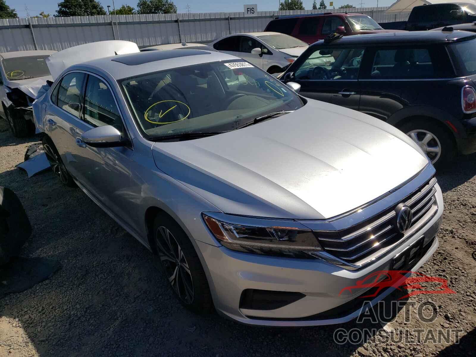 VOLKSWAGEN PASSAT 2021 - 1VWSA7A37MC008122
