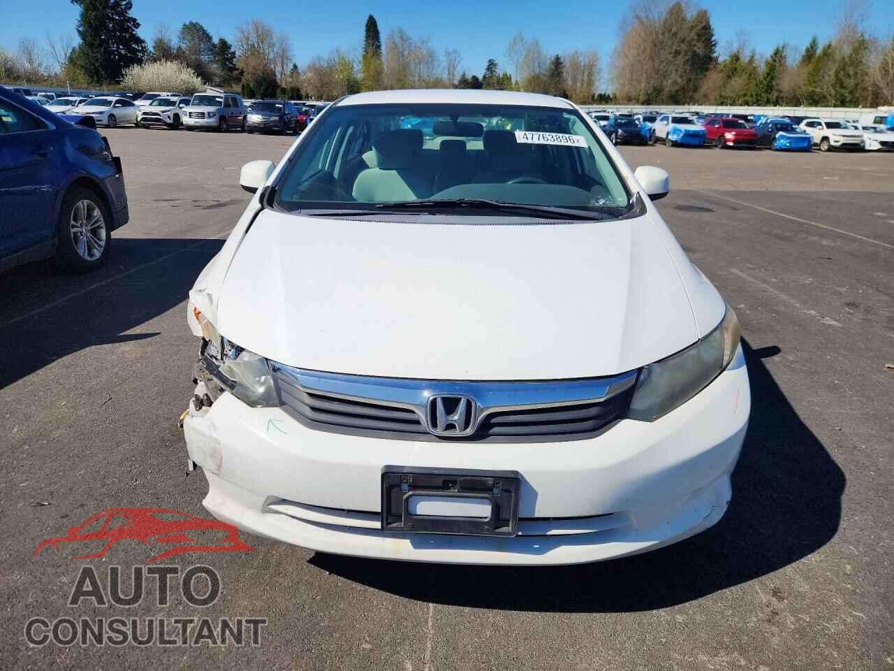 HONDA CIVIC 2012 - 19XFB2F54CE341223