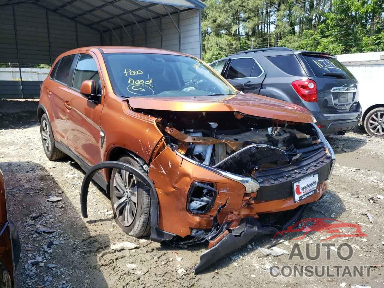 MITSUBISHI OUTLANDER 2022 - JA4APUAU7NU004470