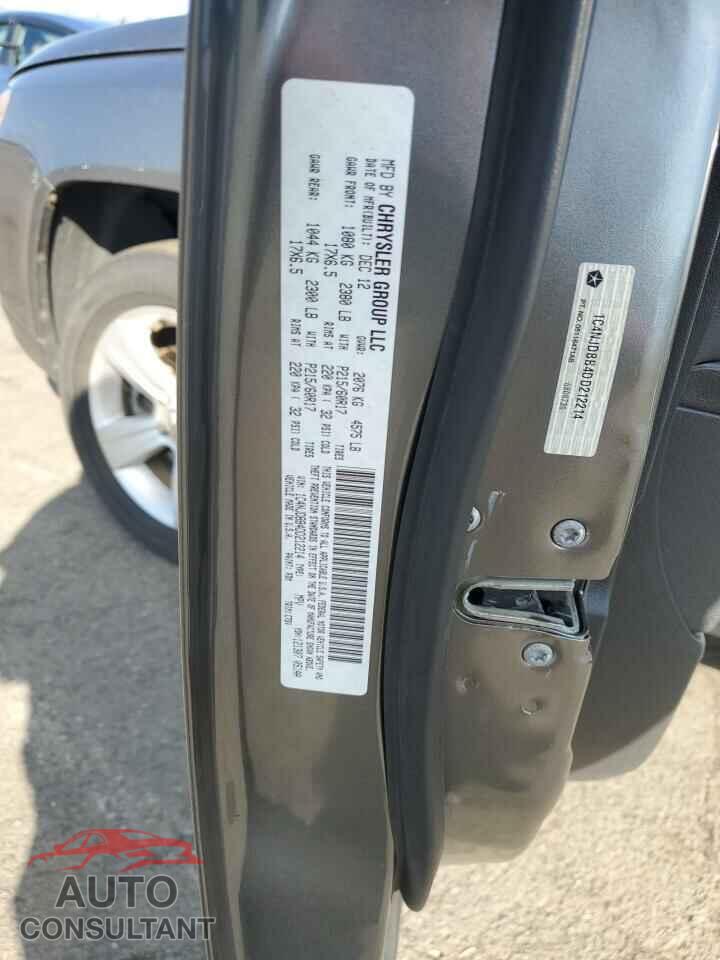 JEEP COMPASS 2013 - 1C4NJDBB4DD212214