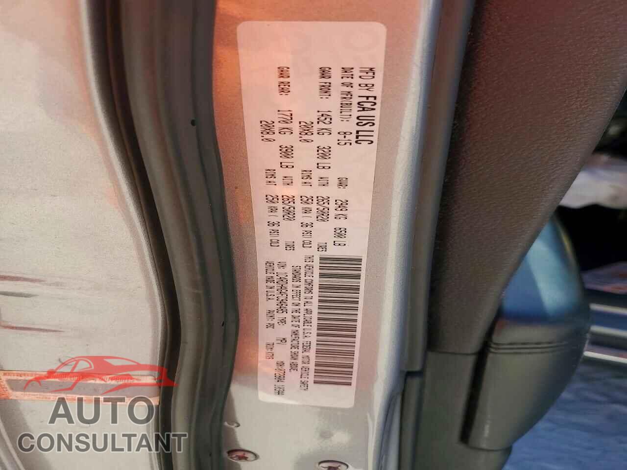 DODGE DURANGO 2015 - 1C4RDHAG4FC946485