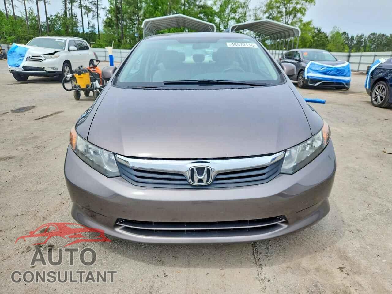 HONDA CIVIC 2012 - 19XFB2F55CE048608