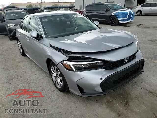 HONDA CIVIC 2026 - 2HGFE2F2XTH538366