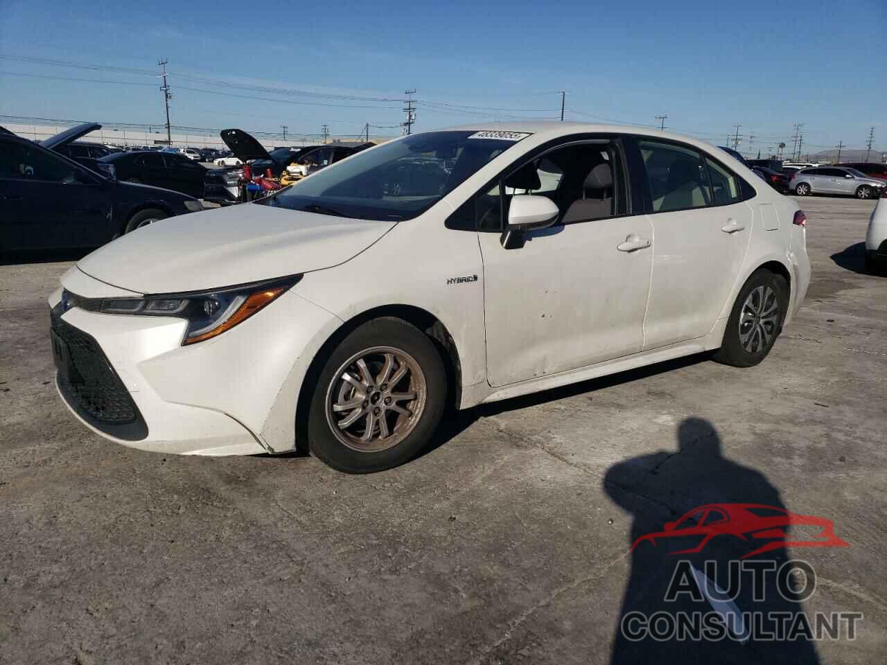 TOYOTA COROLLA 2021 - JTDEAMDE3MJ009016