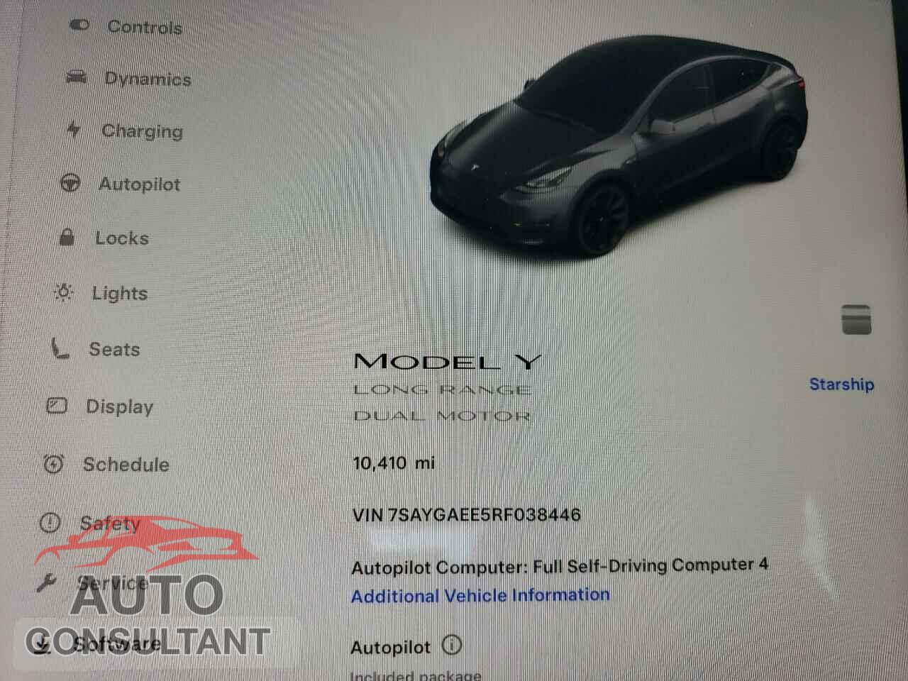 TESLA MODEL Y 2024 - 7SAYGAEE5RF038446