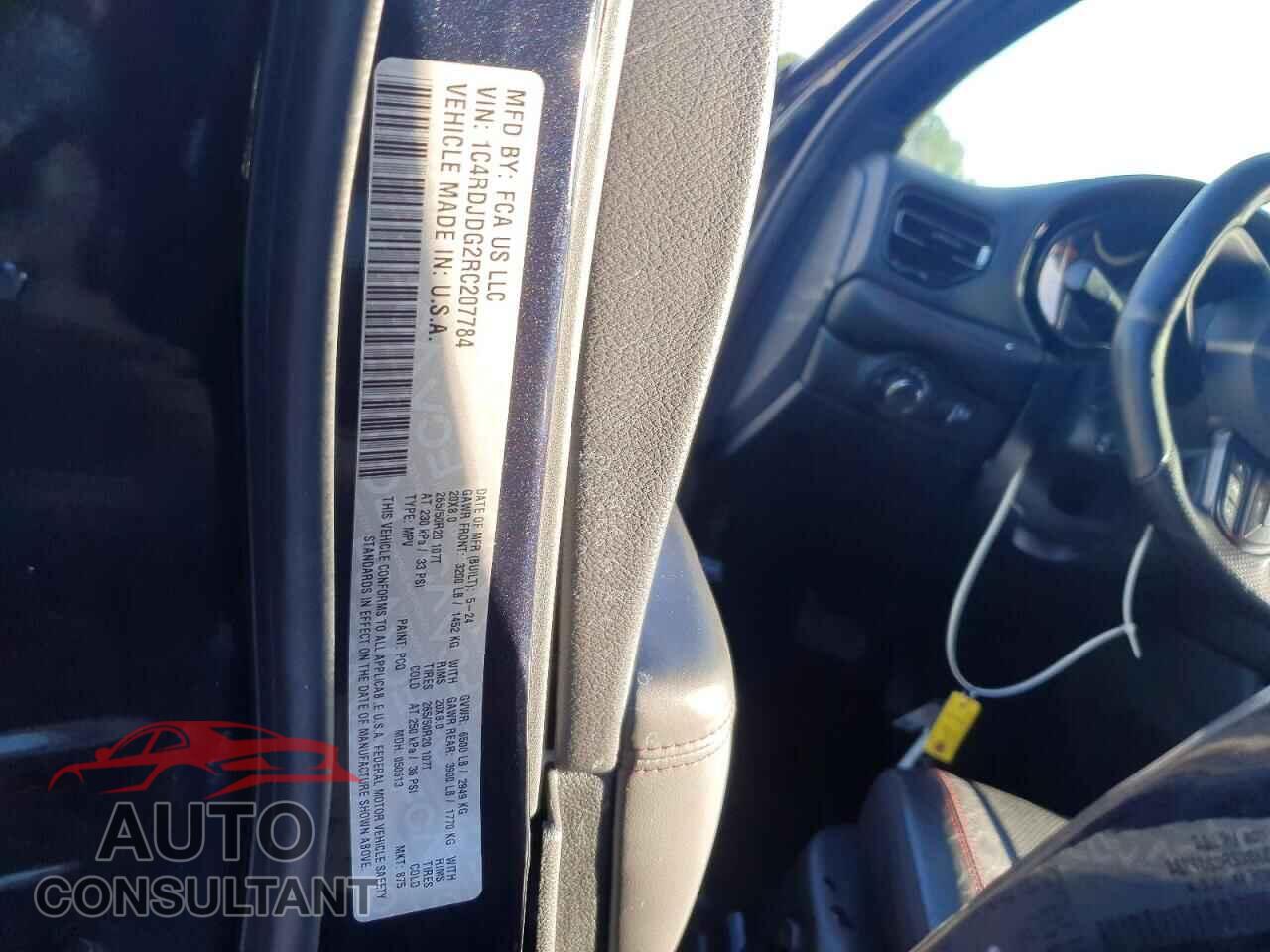 DODGE DURANGO 2024 - 1C4RDJDG2RC207784