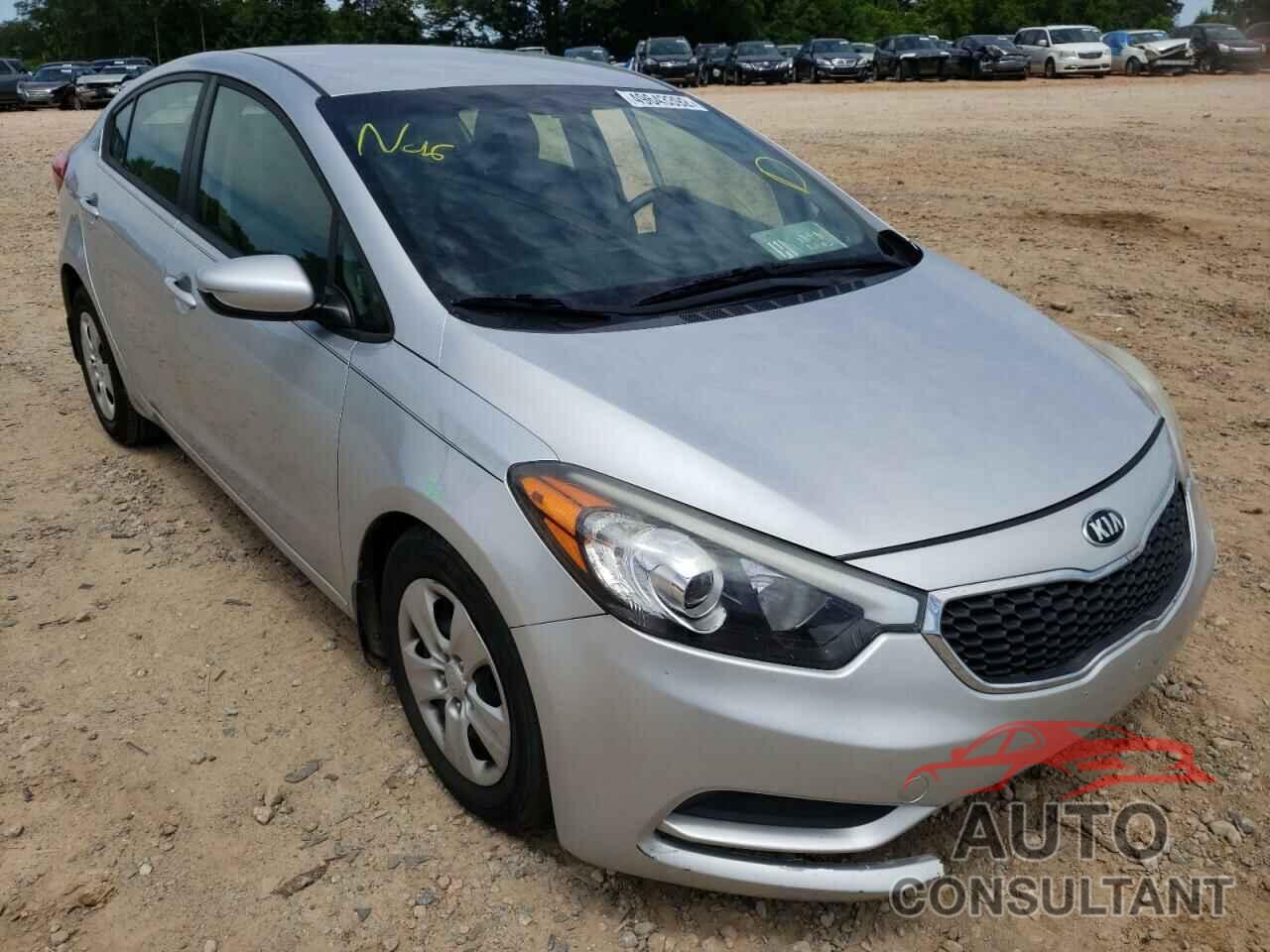 KIA FORTE 2016 - KNAFK4A64G5541139