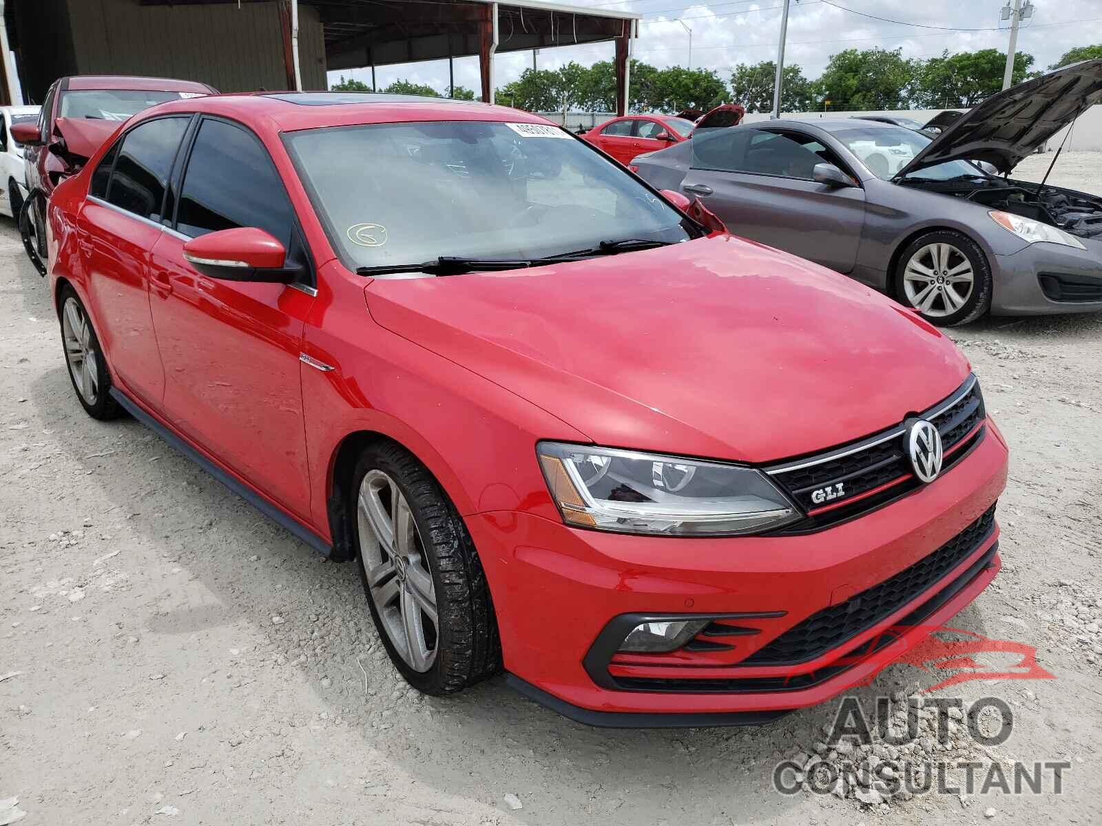 VOLKSWAGEN JETTA 2017 - 3VW4T7AJ3HM343402