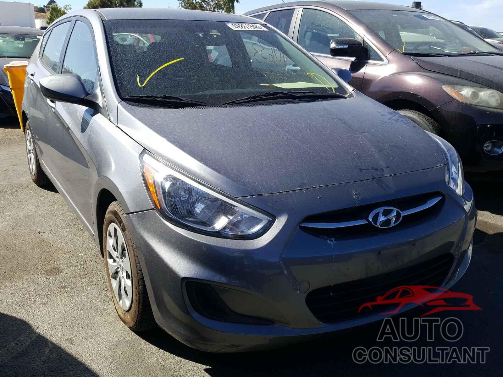 HYUNDAI ACCENT 2016 - KMHCT5AEXGU251425