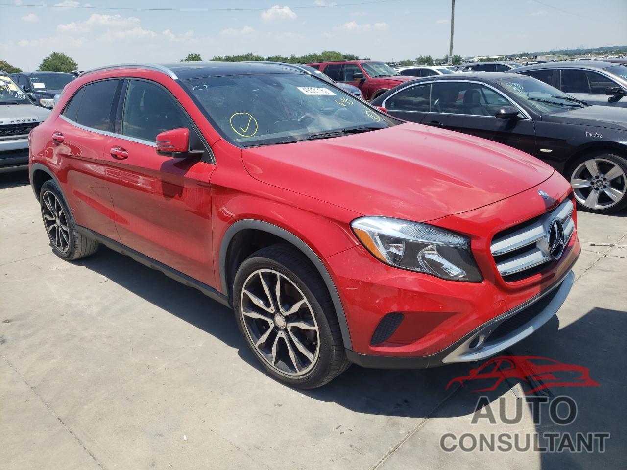 MERCEDES-BENZ GLA-CLASS 2016 - WDCTG4EB8GJ236565