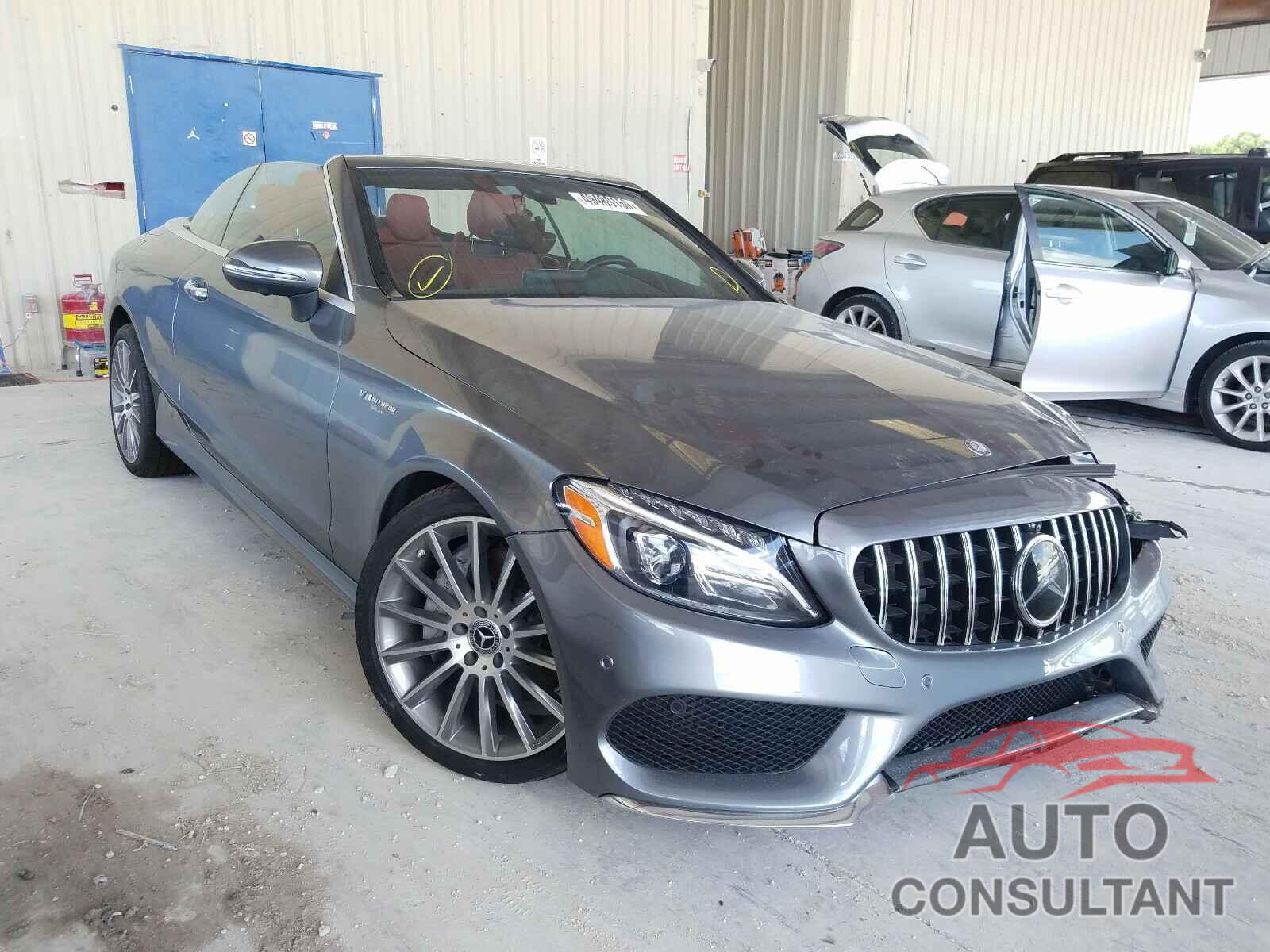 MERCEDES-BENZ C CLASS 2017 - WDDWK4KB5HF537133