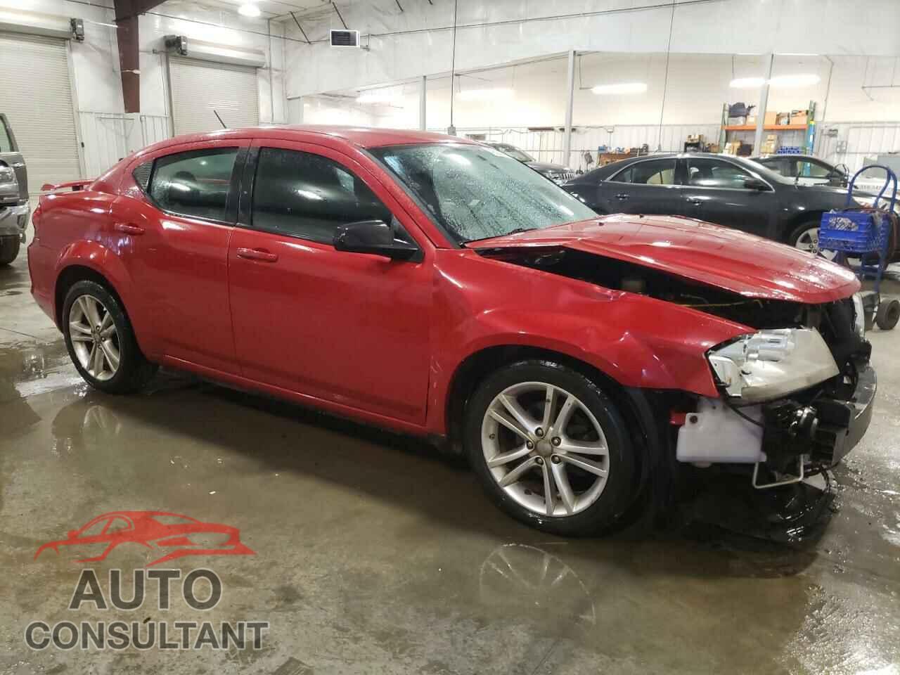 DODGE AVENGER 2012 - 1C3CDZAG4CN316014
