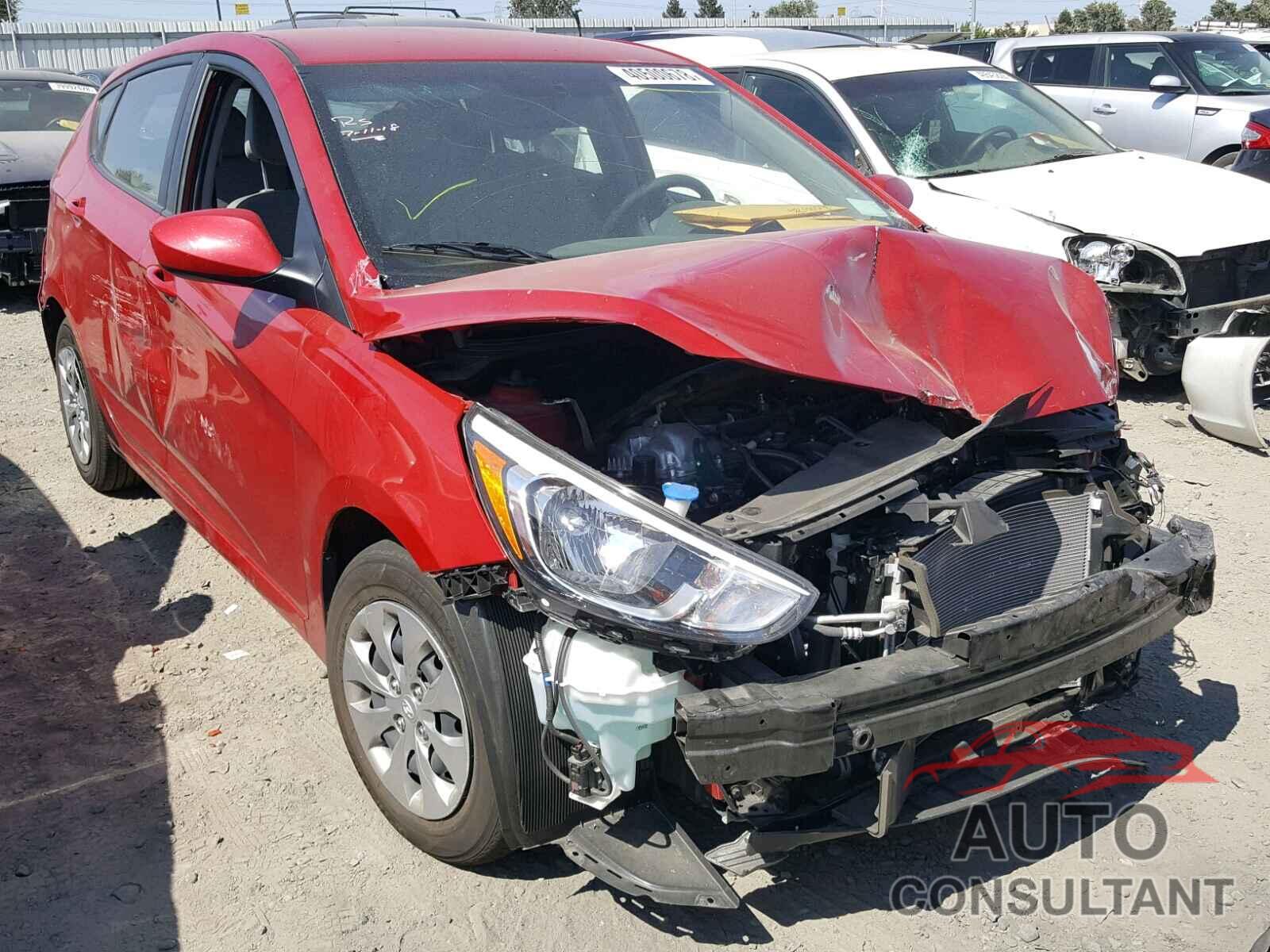 HYUNDAI ACCENT 2017 - KMHCT5AE6HU349465