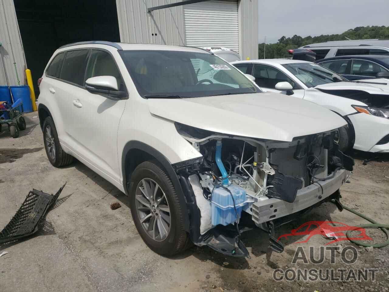 TOYOTA HIGHLANDER 2018 - 5TDKZRFH4JS549019