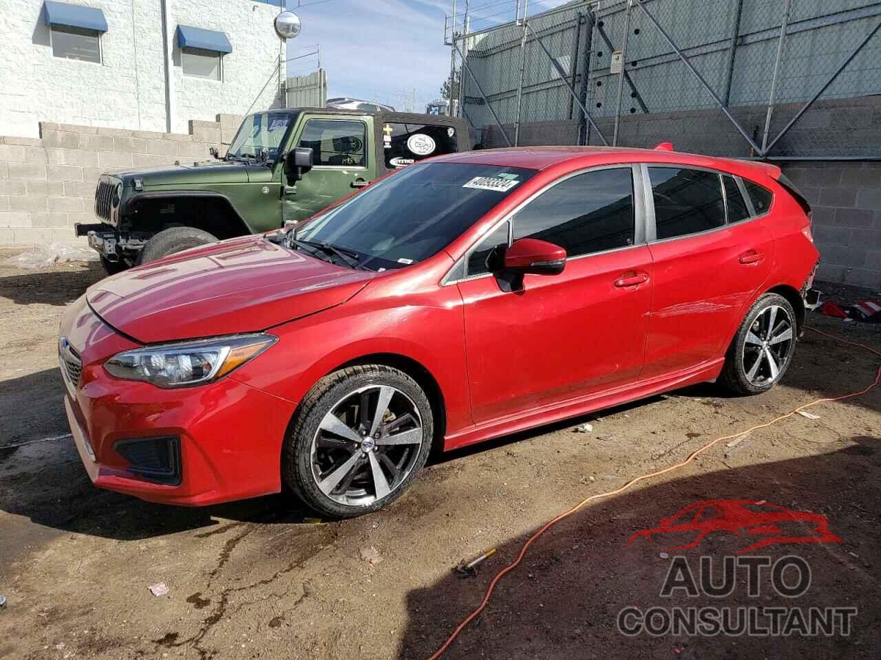 SUBARU IMPREZA 2018 - 4S3GTAK60J3708956