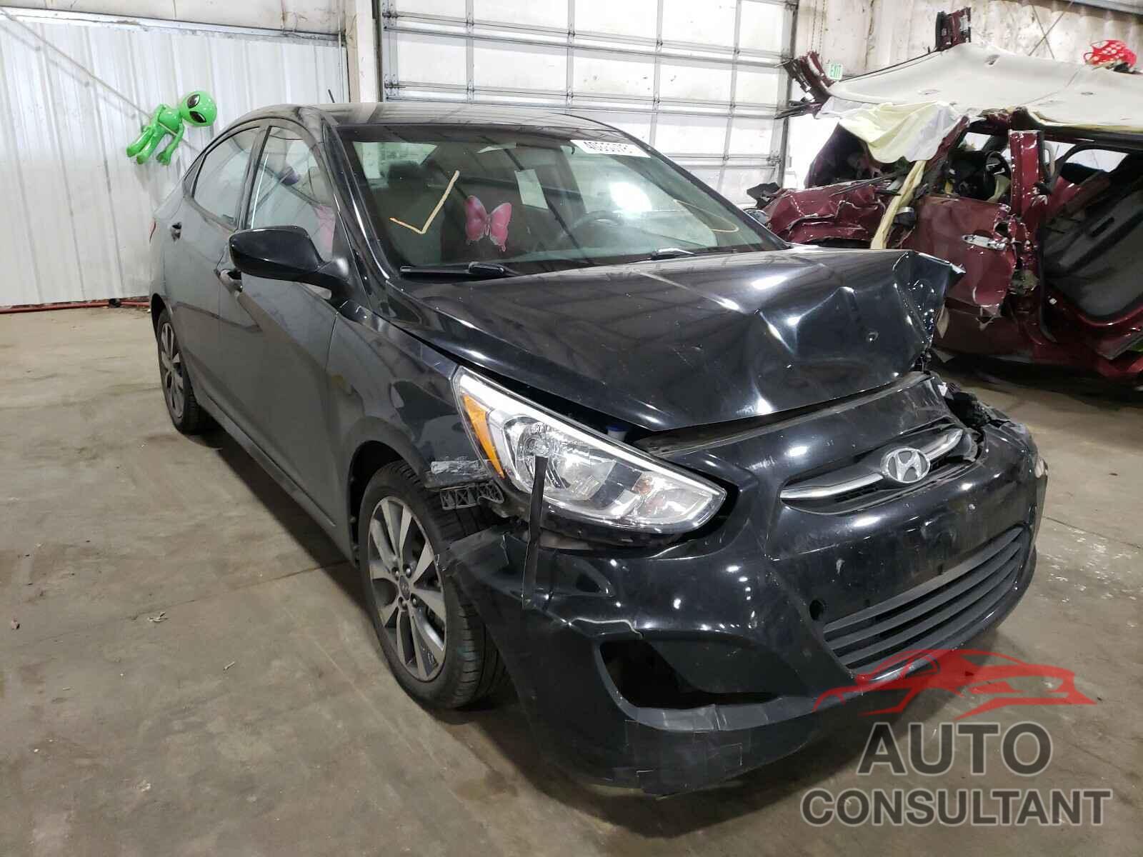 HYUNDAI ACCENT 2017 - KMHCT4AE6HU356443