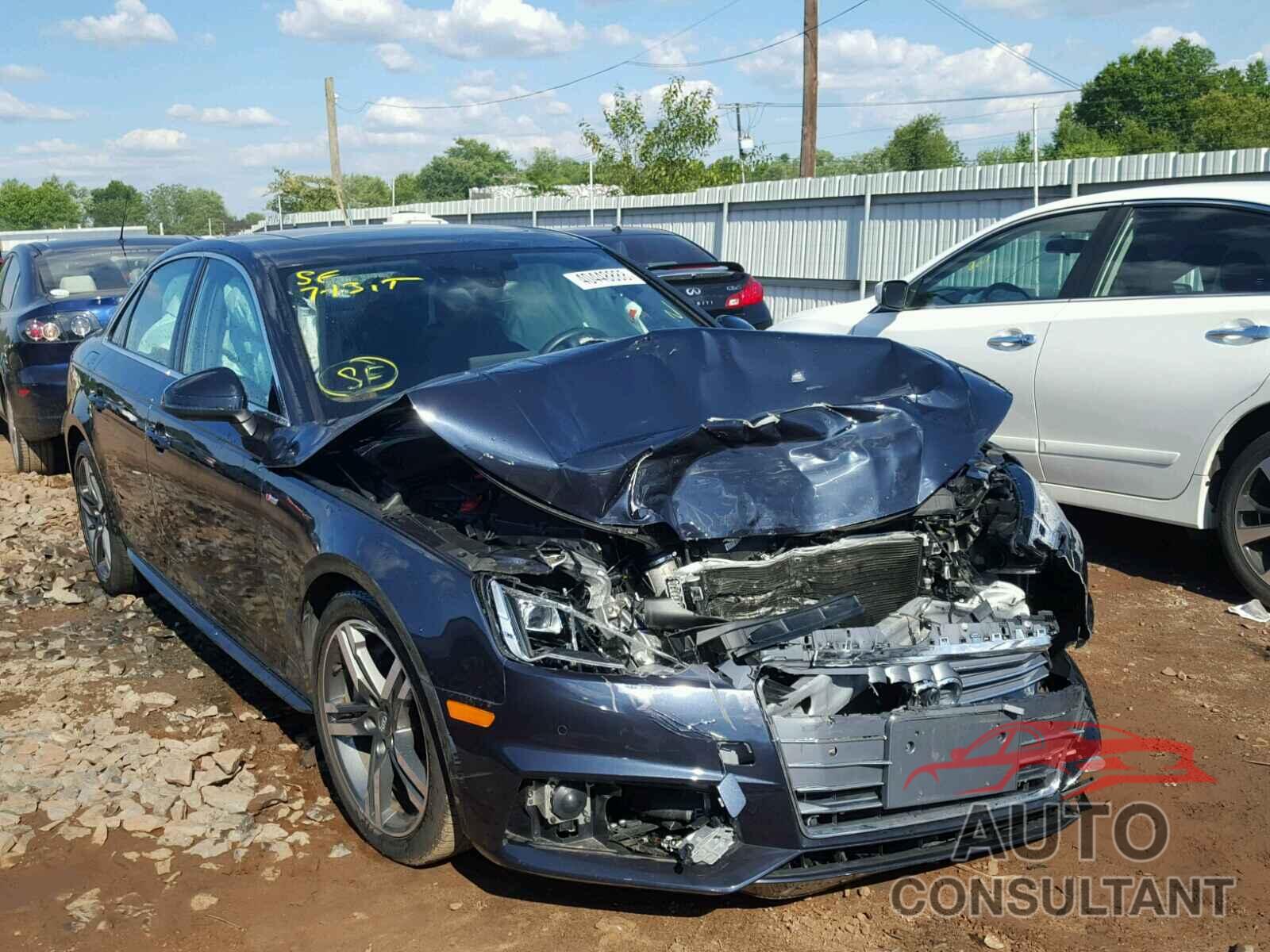 AUDI A4 2017 - WAUFNAF40HN026959