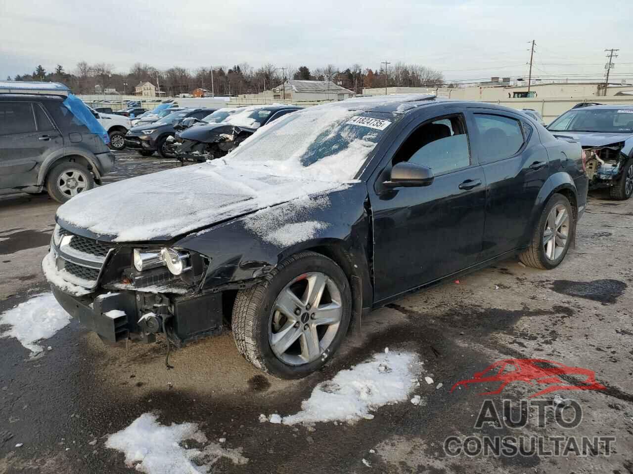 DODGE AVENGER 2012 - 1C3CDZEGXCN122954