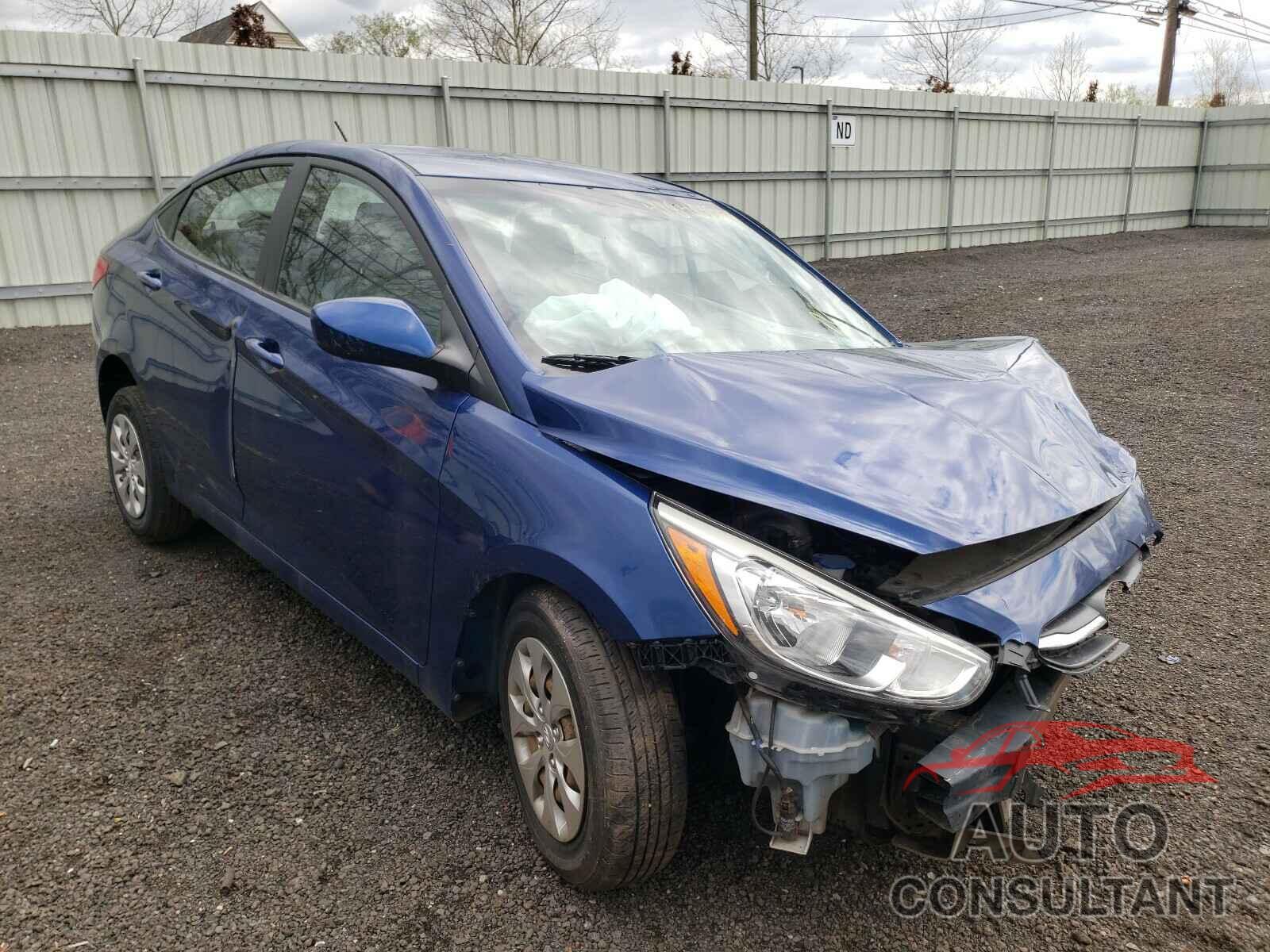 HYUNDAI ACCENT 2016 - KMHCT4AEXGU969972