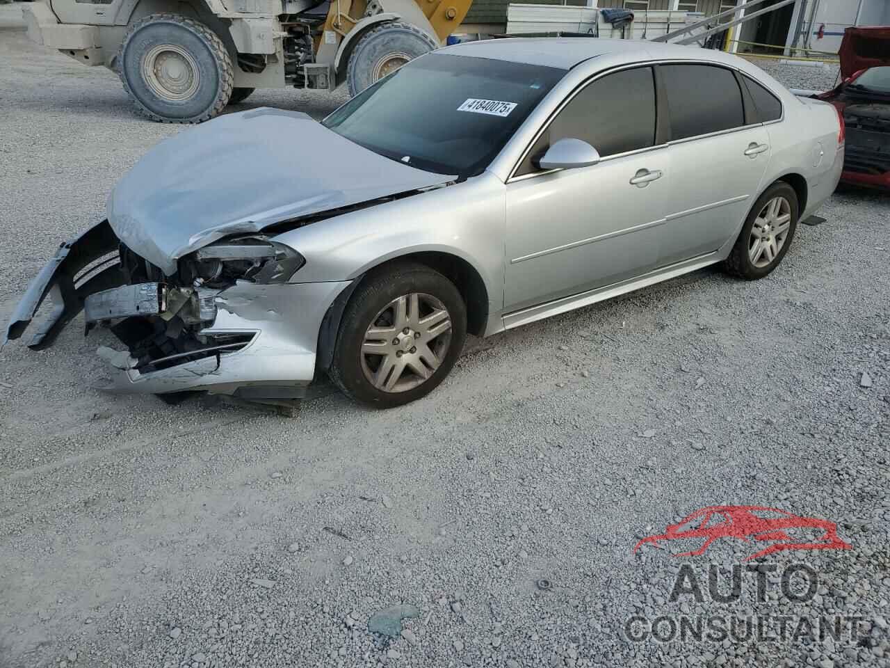 CHEVROLET IMPALA 2012 - 2G1WG5E39C1118524