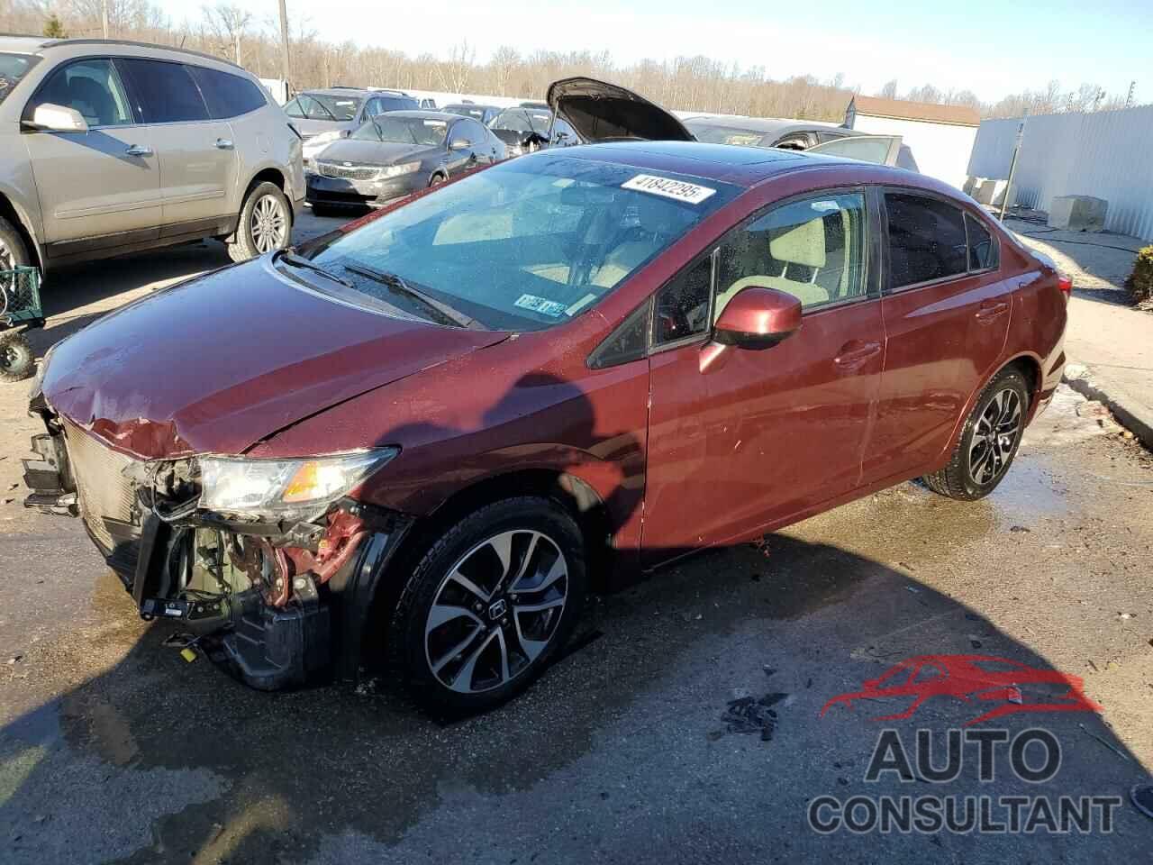 HONDA CIVIC 2013 - 19XFB2F82DE246526
