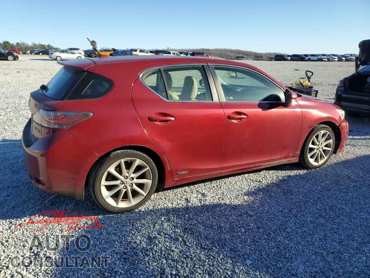 LEXUS CT 200 2011 - JTHKD5BH5B2036799