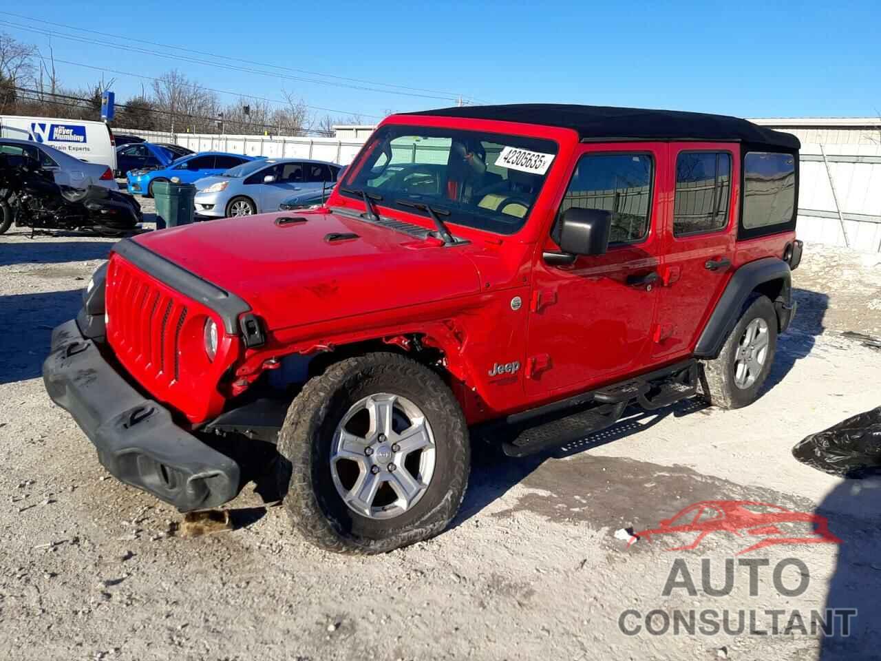 JEEP WRANGLER 2018 - 1C4HJXDG6JW319921
