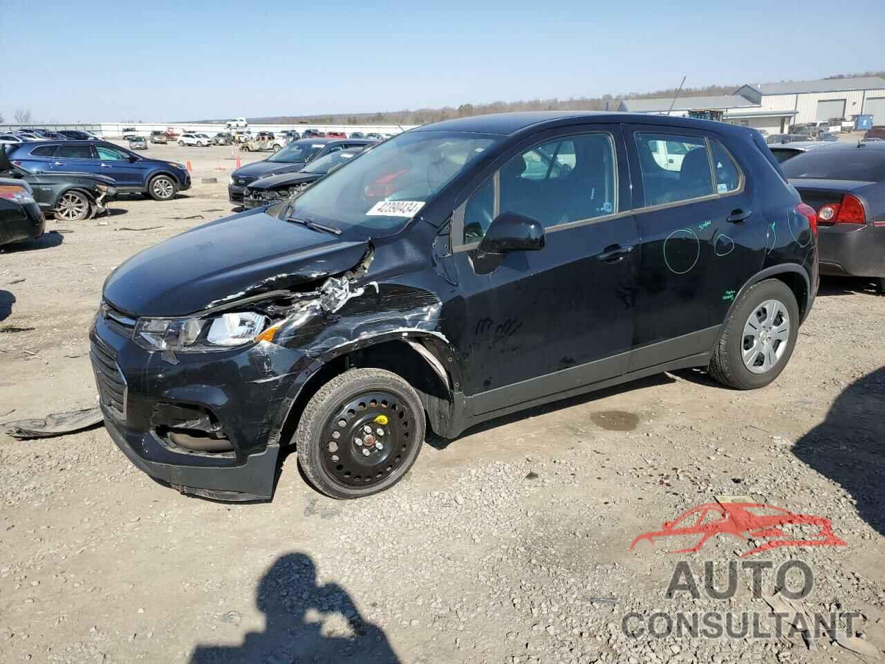 CHEVROLET TRAX 2017 - 3GNCJKSB1HL256299