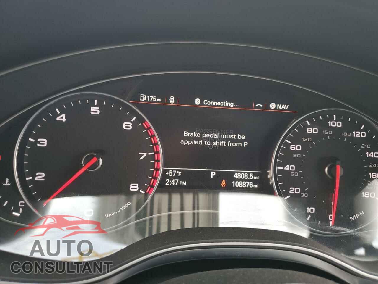 AUDI A6 2013 - WAUDFAFC2DN147594