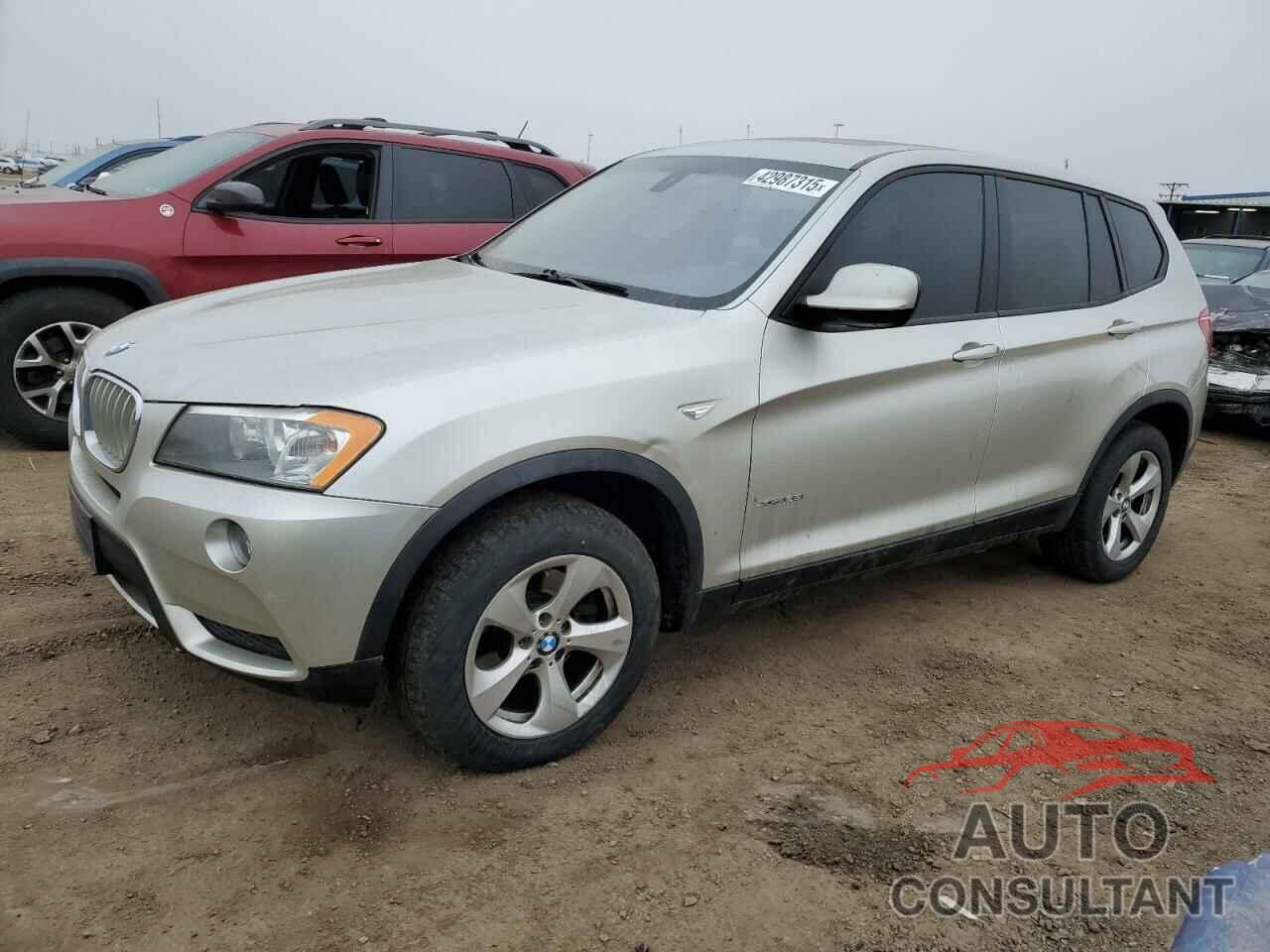 BMW X3 2011 - 5UXWX5C53BL713419