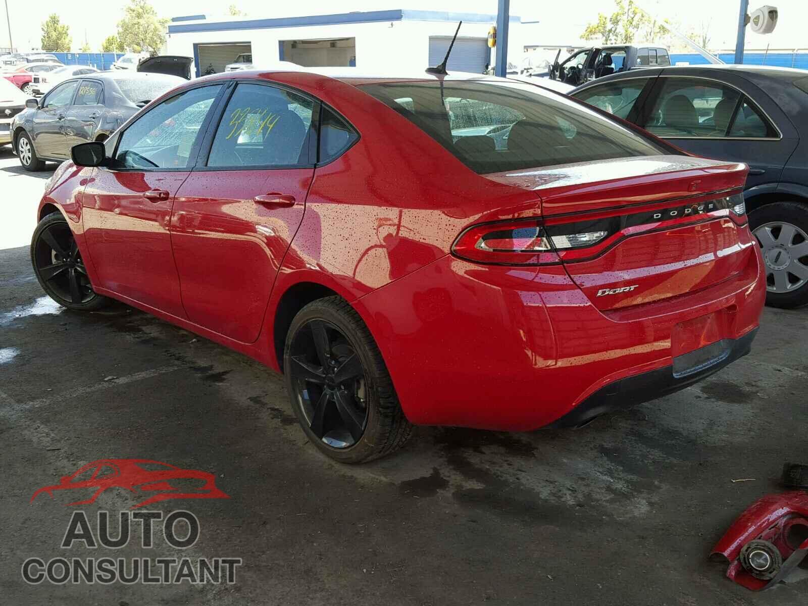 DODGE DART 2015 - 1C3CDFBB8FD112571