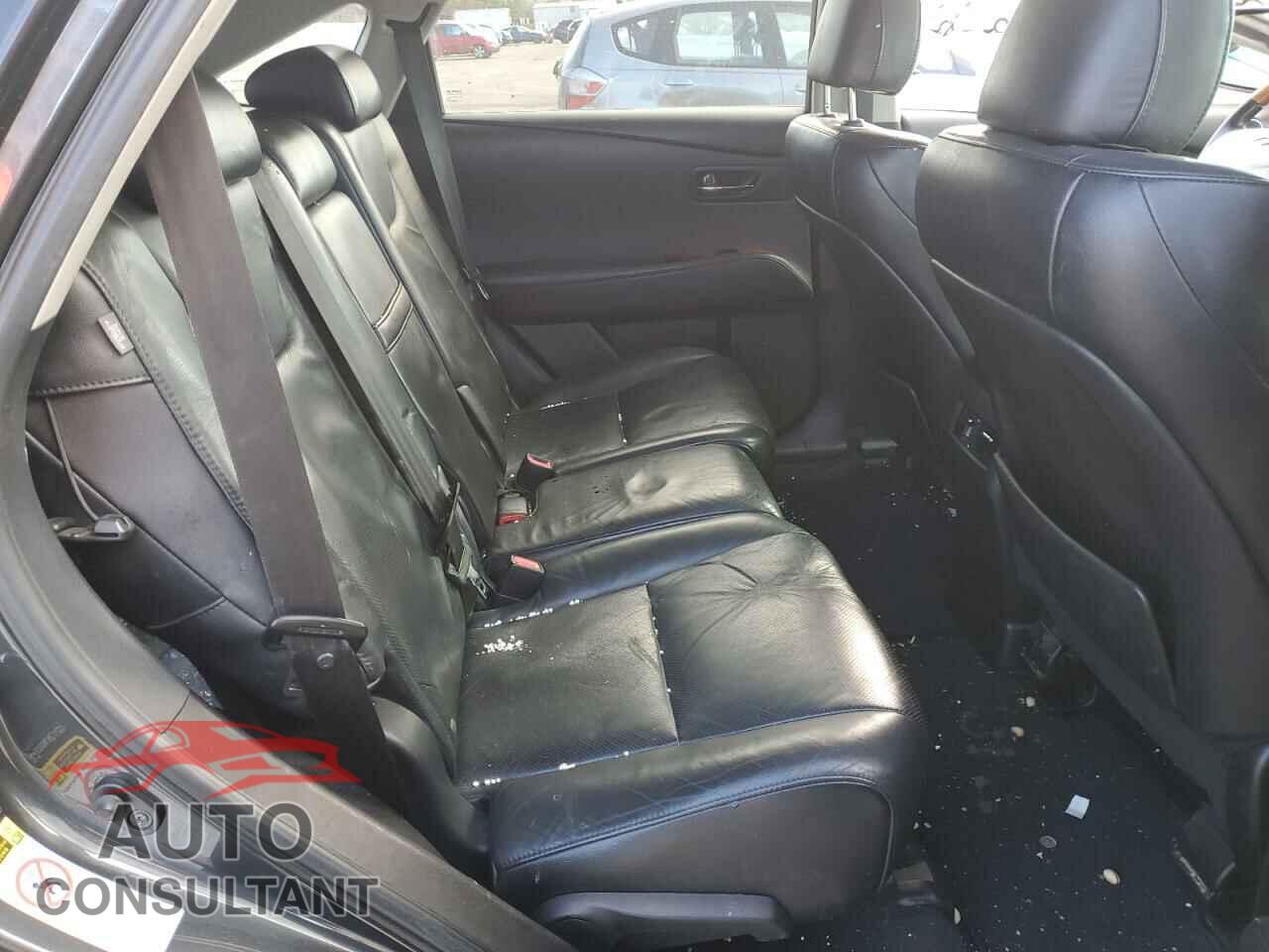 LEXUS RX350 2010 - 2T2BK1BA0AC025465